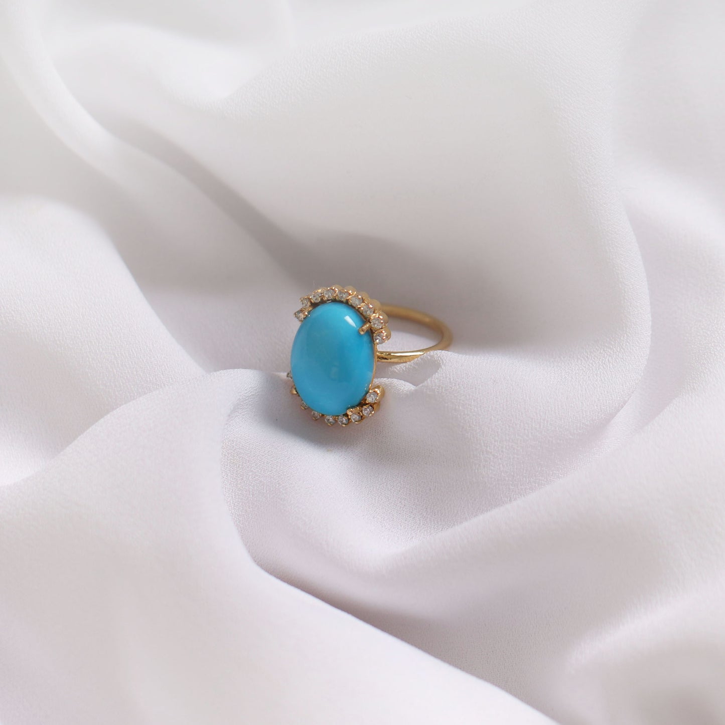 custom statement turquoise set