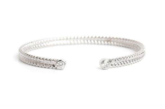 Jadela White Gold Bracelet With Diamonds | Pre-order