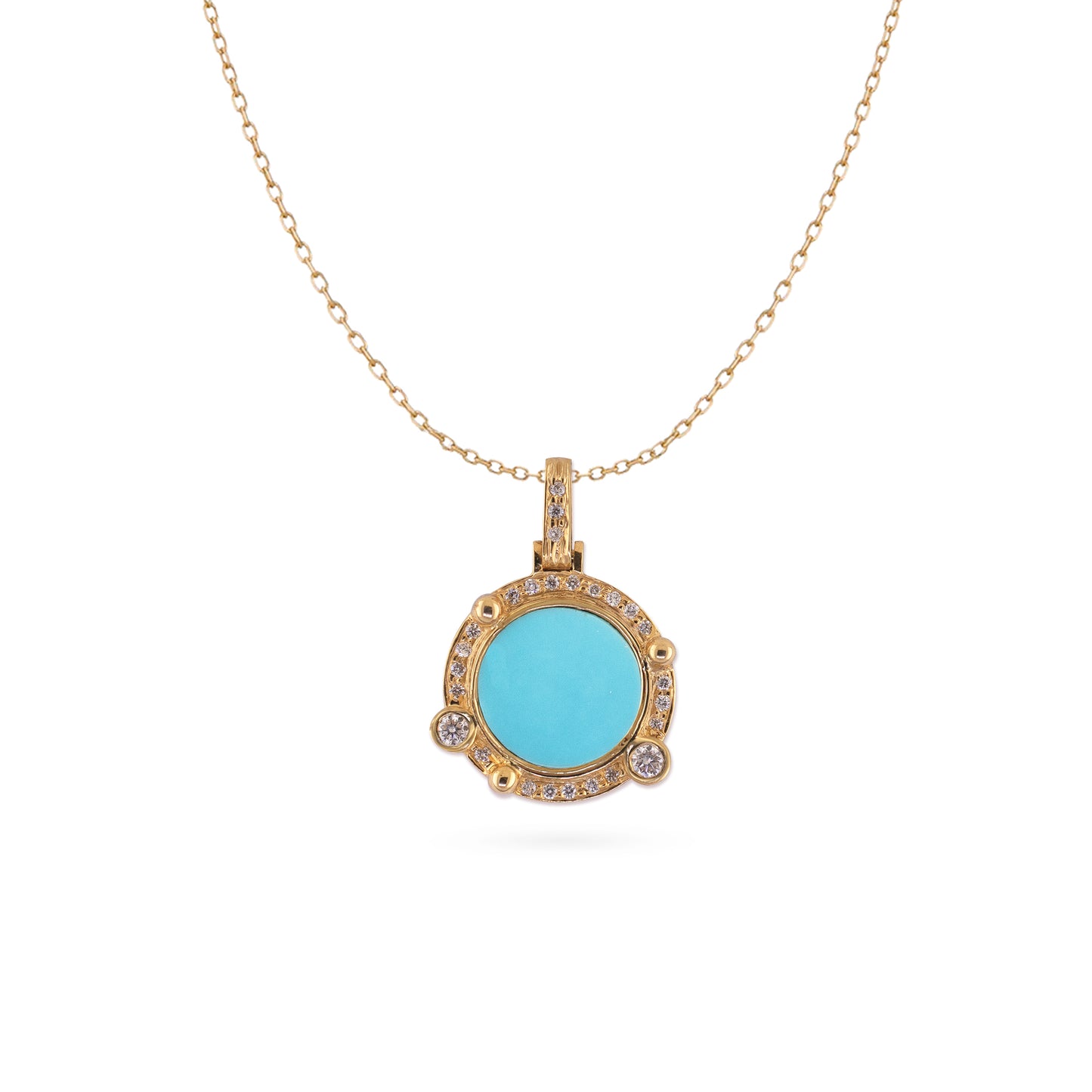 Falak Turquoise Galaxy Necklace