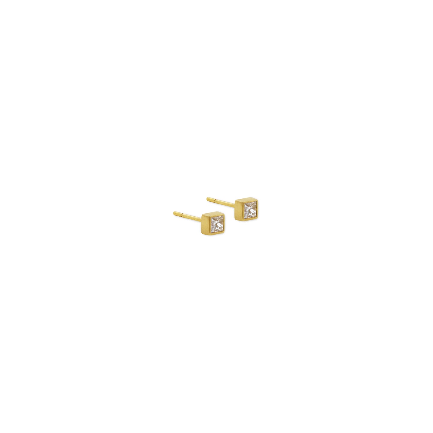 Square Diamond Earrings - Pair | Pre-order
